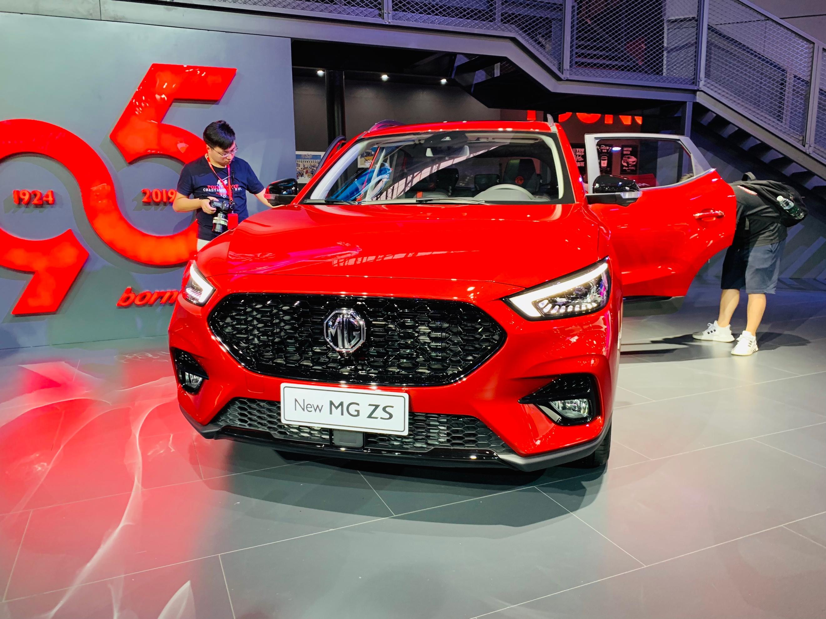 成都车展首秀全新名爵zs要制霸小型运动suv