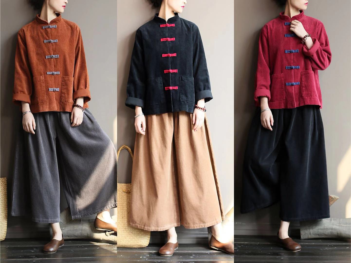 指尖上的中国风情,古代盘扣元素演绎服饰中的文化与内涵_盘花扣