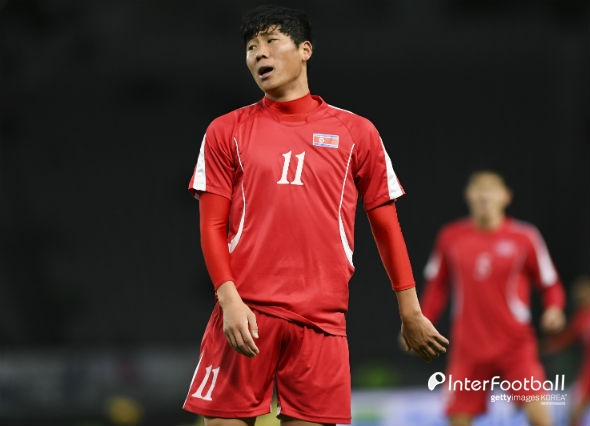 世界杯预选赛朝鲜队在金日成体育场20战胜黎巴嫩