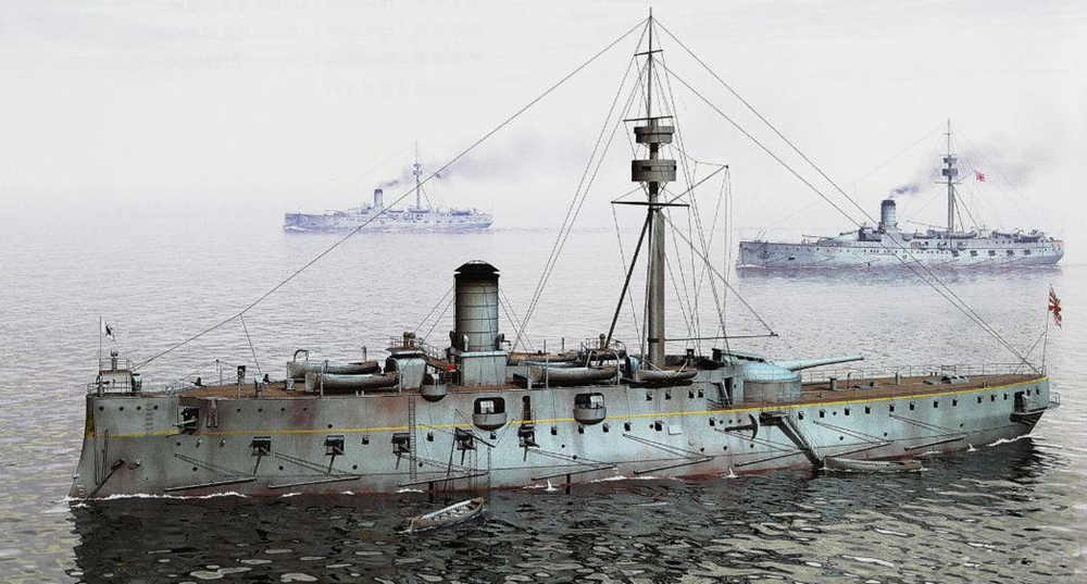 北洋舰队军舰图片