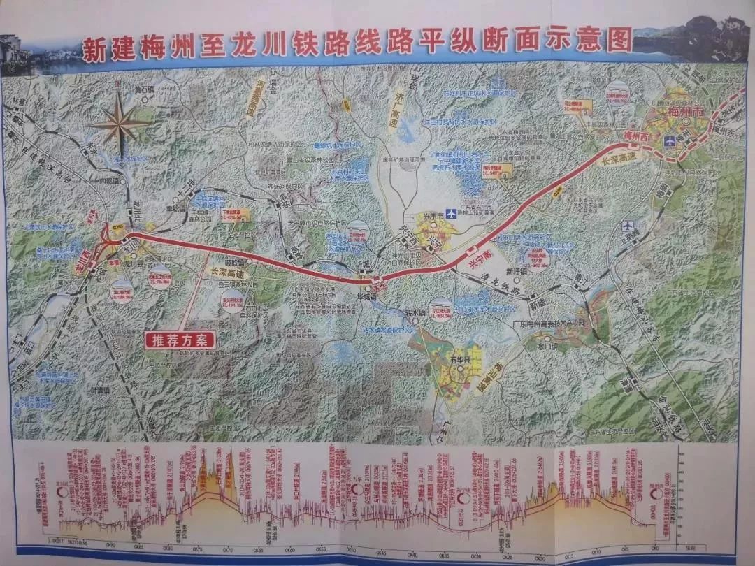 兴宁铁路线路图图片