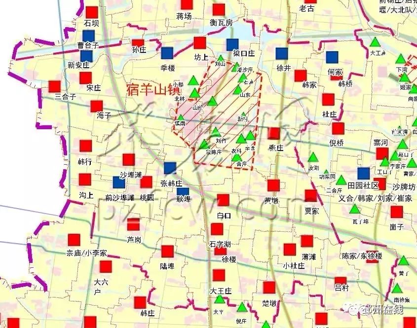 邳州市镇村布局规划2019版公示附各镇详情