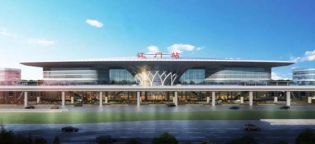 容颜渐显江门站又传出好消息未来它将至少汇聚6条轨道交通线