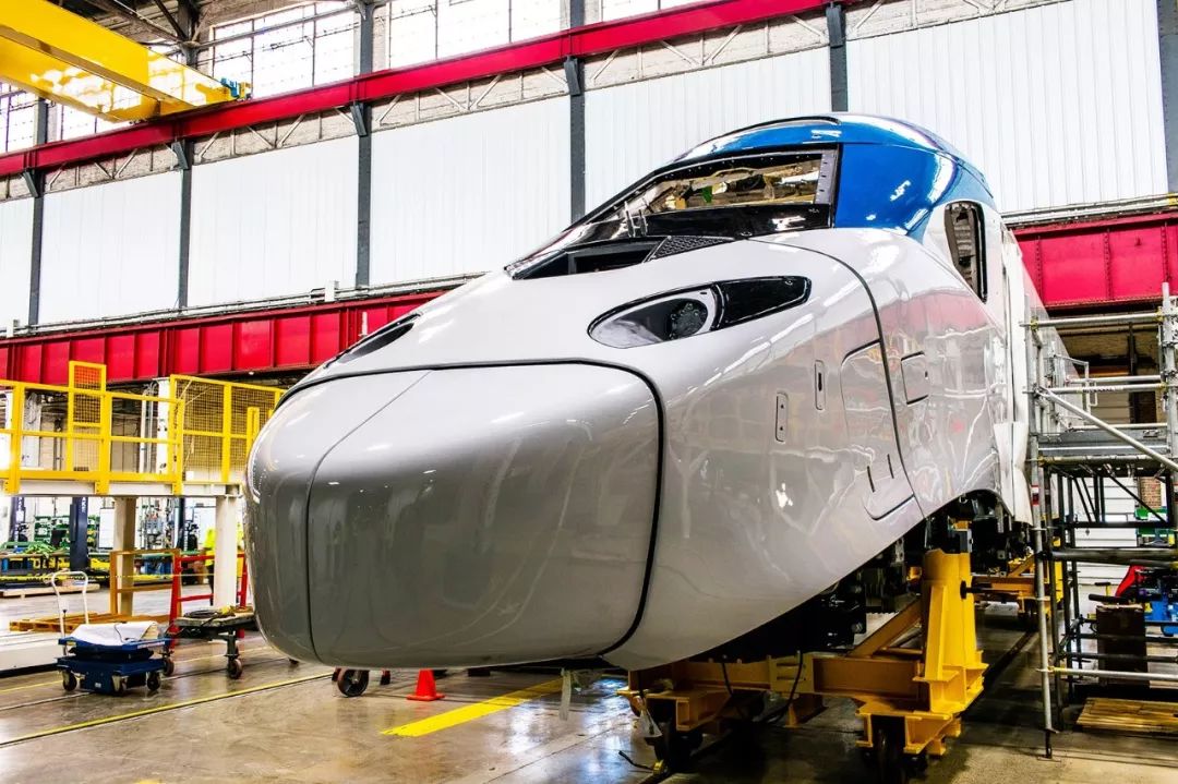 阿尔斯通为美国amtrak公司生产的高速动车组曝光