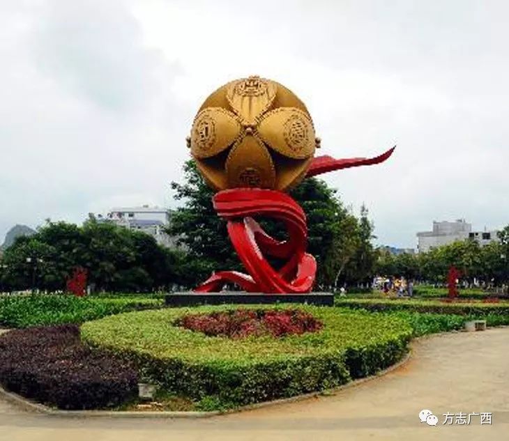 八桂纵览靖西绣球
