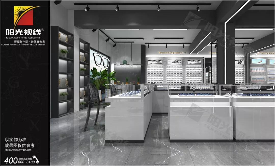 眼镜店吸睛大法用装修抓住顾客的心