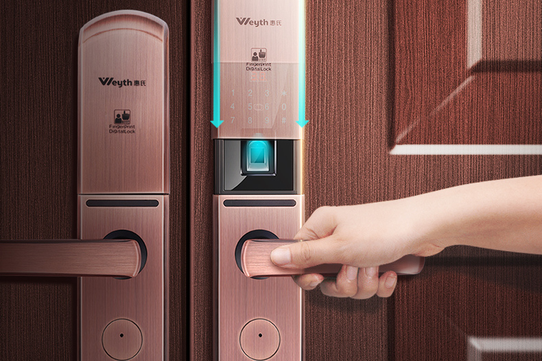 惠氏指纹锁安装视频