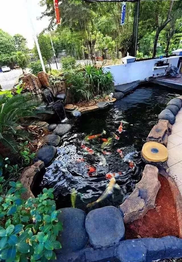 御梵景观:30款花园鱼池合集,总有一款你喜欢!