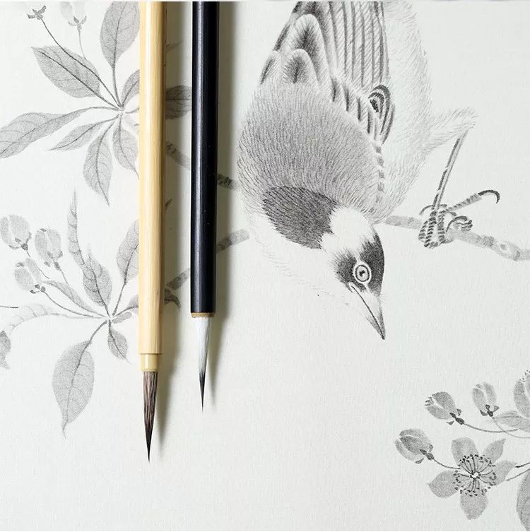 工笔画勾线笔勾线流畅细腻