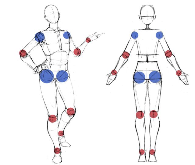 毕业设计系列1500例男女童服装人体线稿素材免费送