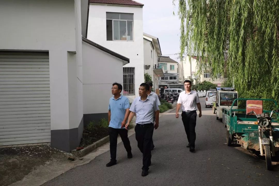 查水质促整改临湖镇党委书记邹文明视察苏东运河