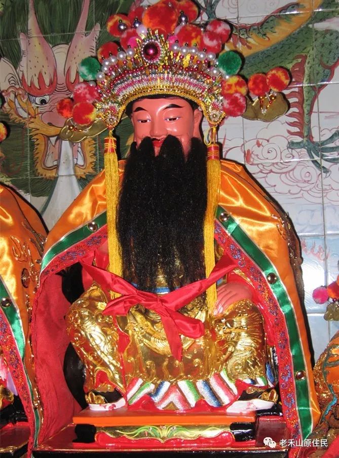 龙会宫所奉的广泽尊王俗称相王公的神像.