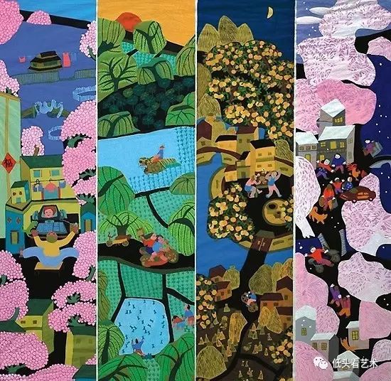 头条报道试谈中国农民画的艺术特色及其美学价值