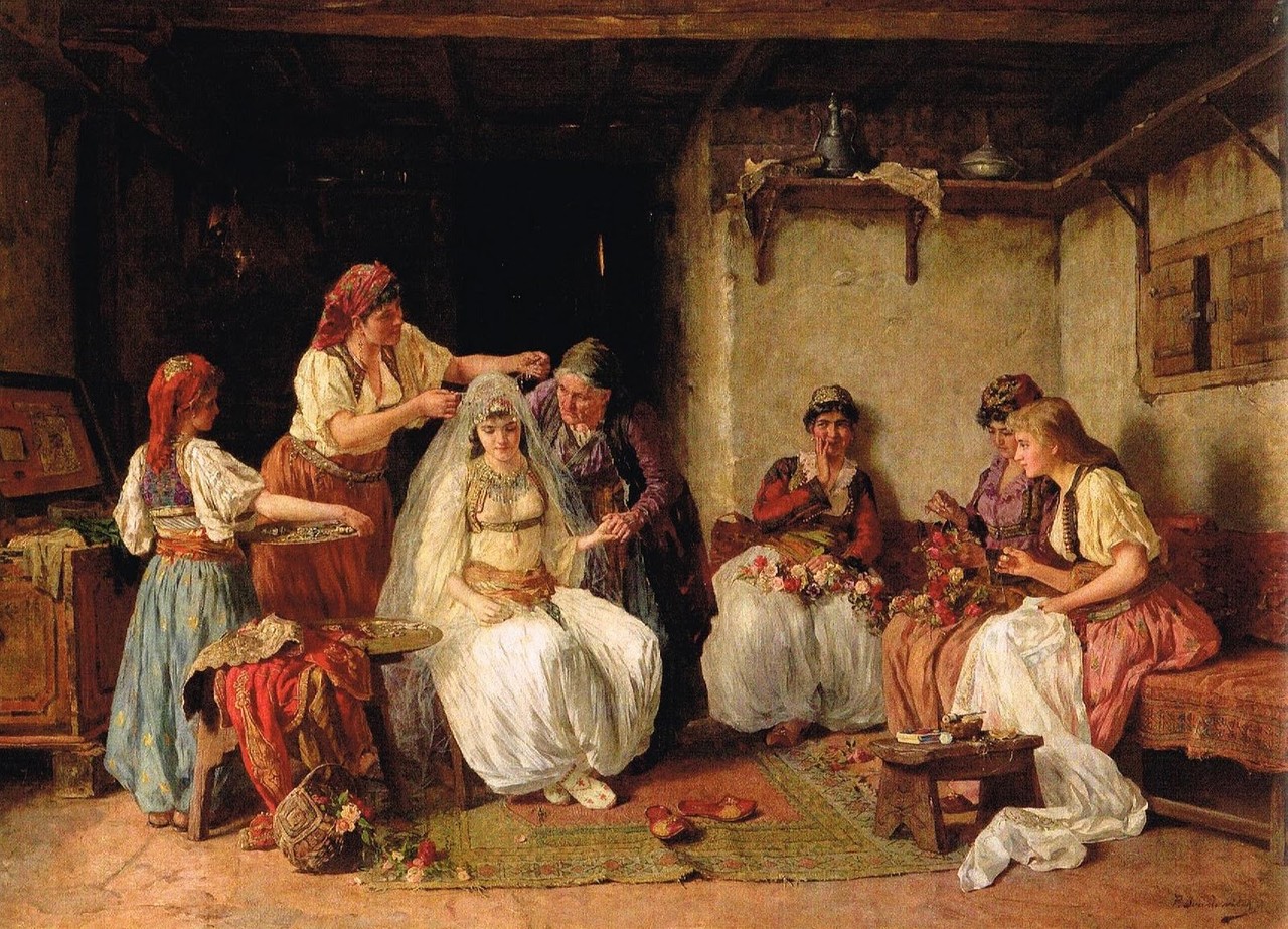 塞尔维亚艺术家paja jovanovic人物人物油画作品欣赏