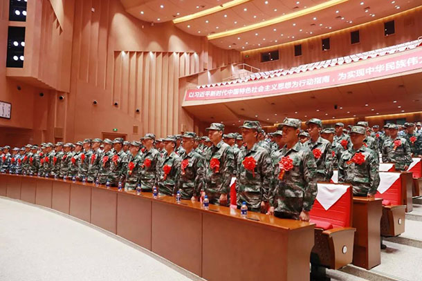 顺义区召开2019年新兵入伍欢送大会