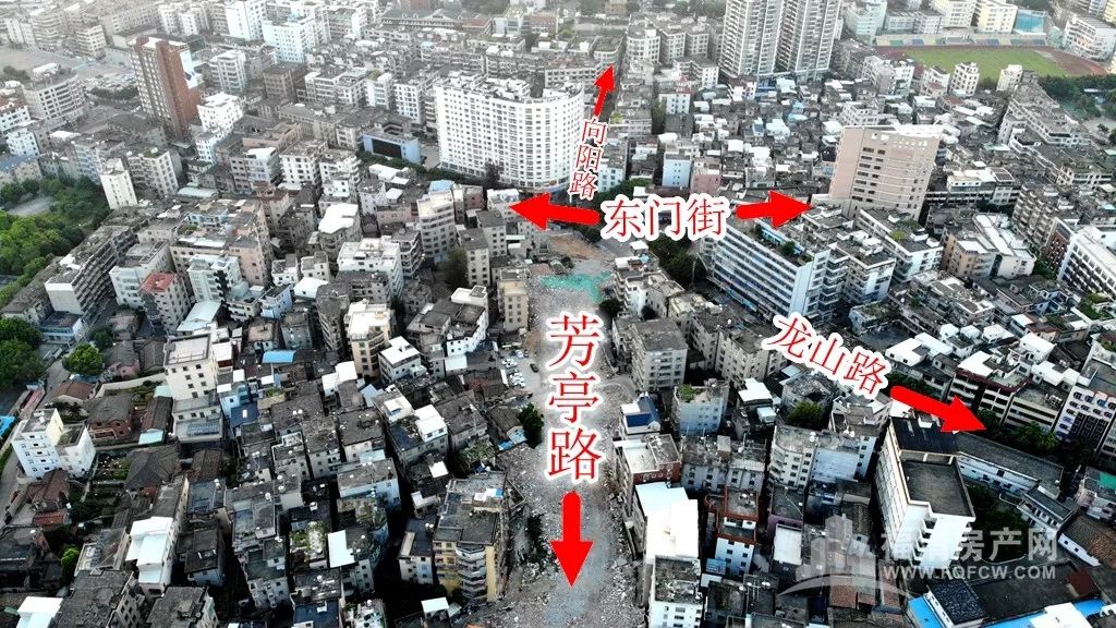 航拍福清东部新城基建再添喜讯又一条新路连通老城区