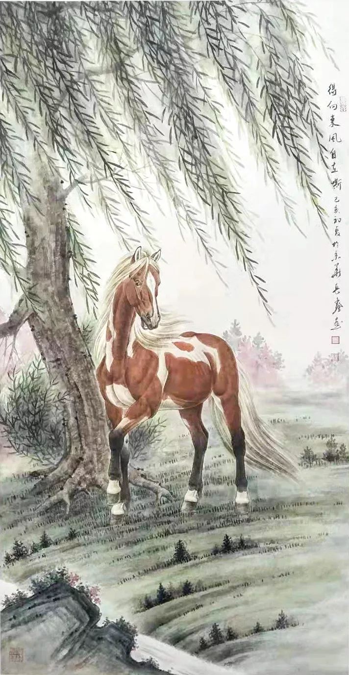 书画家影像网|骏骁雄健,飒然生风——当代艺术家·刘长鑫作品欣赏