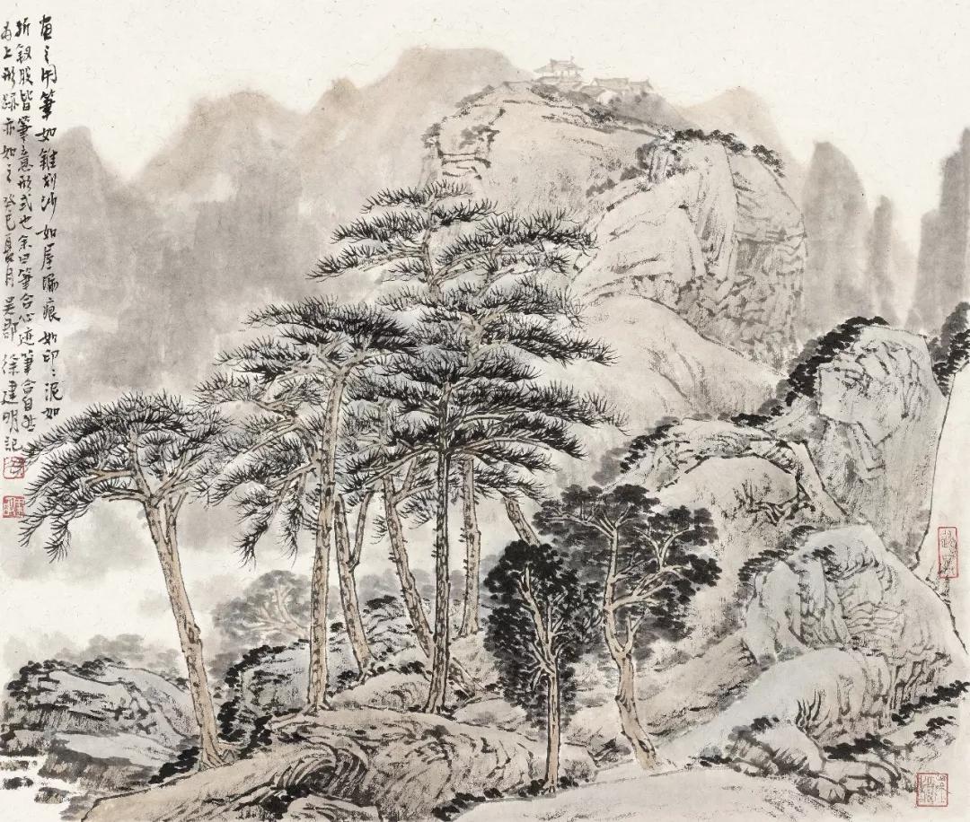 江苏教育频道 | 本周专题:艺术家徐建明_山水画