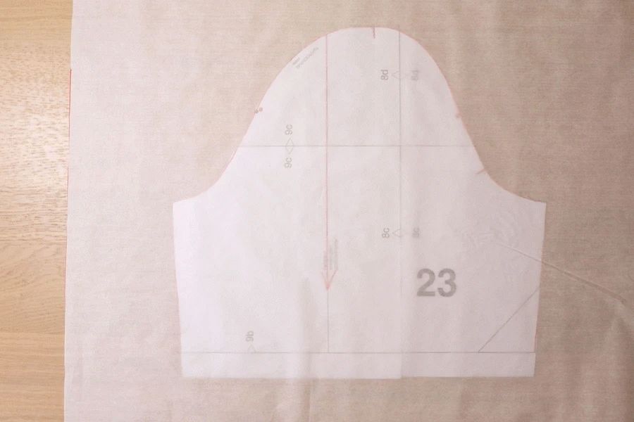 服装制作小盖肩灯笼袖上衣的纸样分享