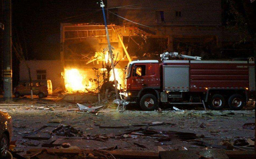 烟台一饭店凌晨突然爆炸,响声堪比地震