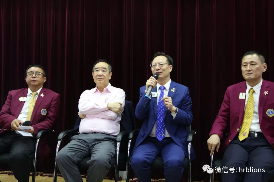 狮讯龙江国际狮子会前国际会长谭荣根国际理事张国筠到访哈尔滨代表处