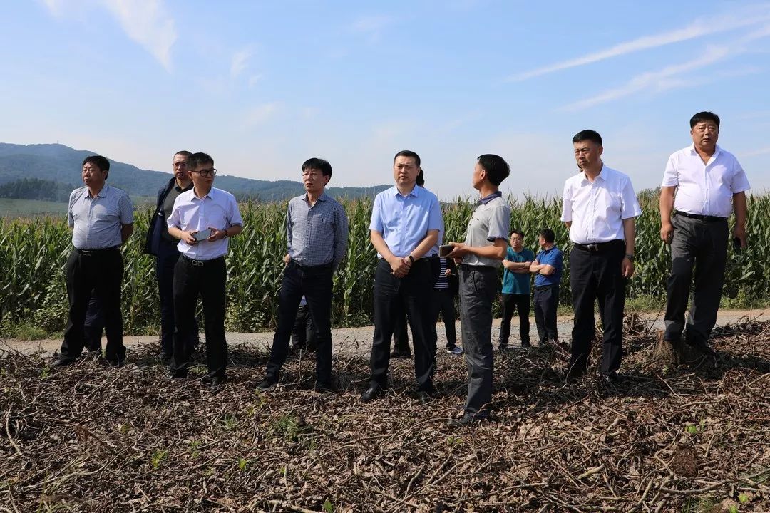 磐石市委常委常务副市长于长富到红旗岭镇吉林吉恩镍业股份有限公司