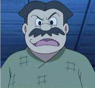 "爷爷"野比良信助也就是说,野比家族的人,从江户时代开始就是这副长相