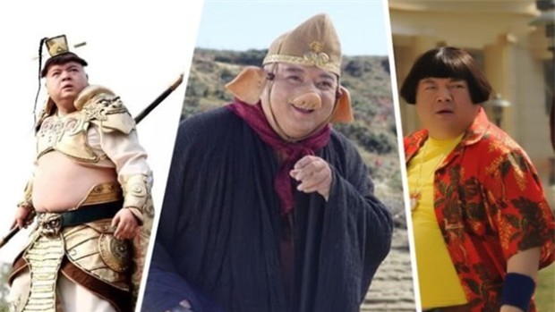 因为这个"猪八戒"也是非常的搞笑,而谢宁扮演的猪八戒也是被大家成为"