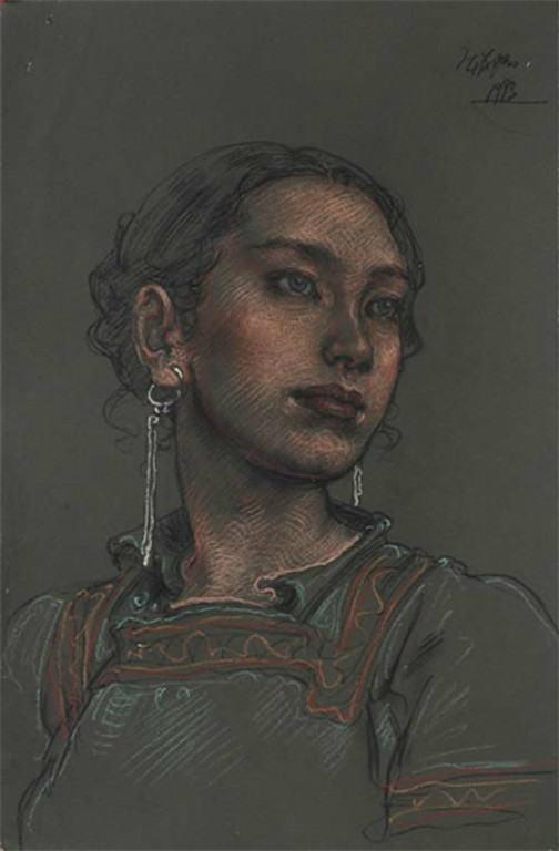 川美院长庞茂琨油画作品欣赏太美了