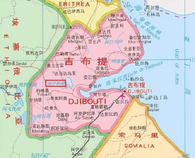 原创阿萨尔湖一个位于吉布提的火山口湖也是世界上盐度最高的湖泊