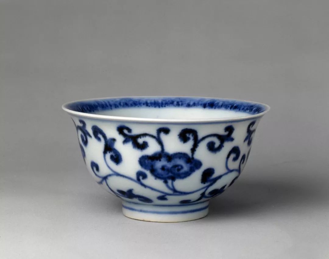 珍品陶瓷仅存四只全在故宫永乐青花压手杯