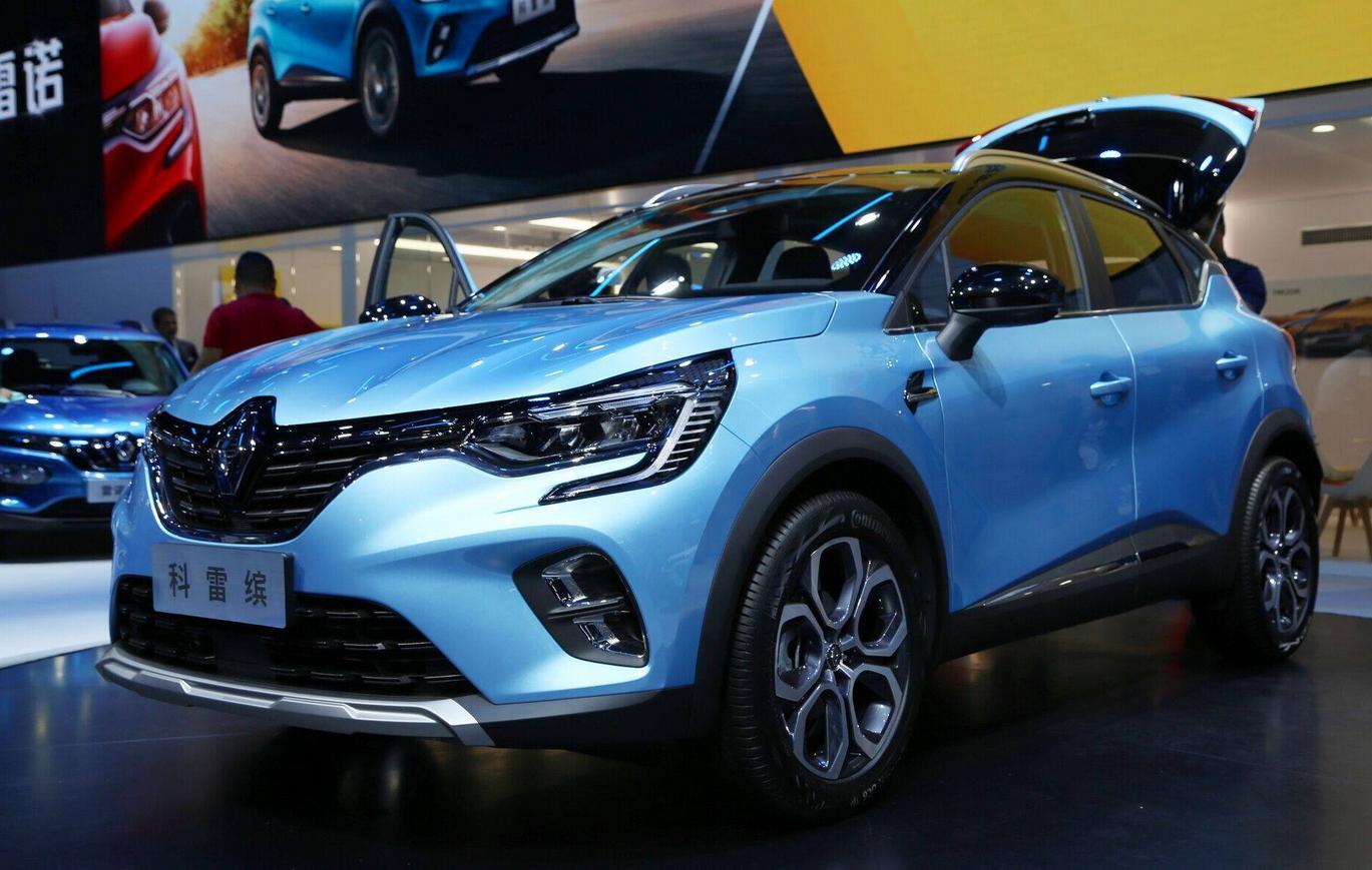 配奔驰发动机,搭7速双离合,雷诺科雷缤亮相成都车展