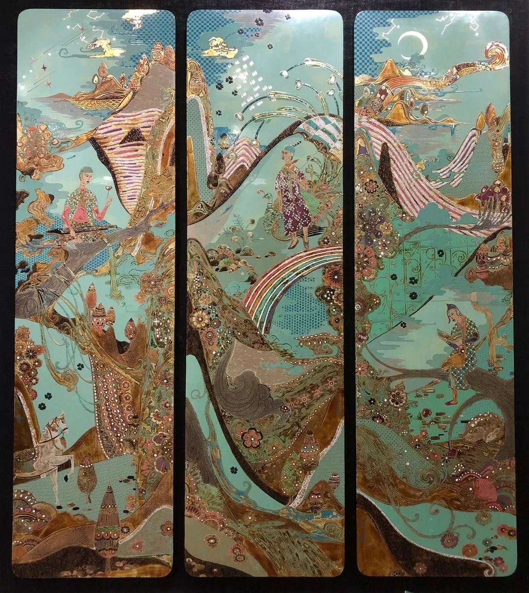 【美·分享】美院师生8件作品入选第十三届全国美展