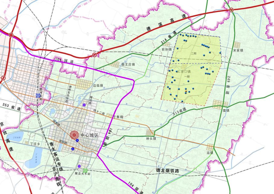 陵城区风电项目面积继续扩大义渡口镇成重点区