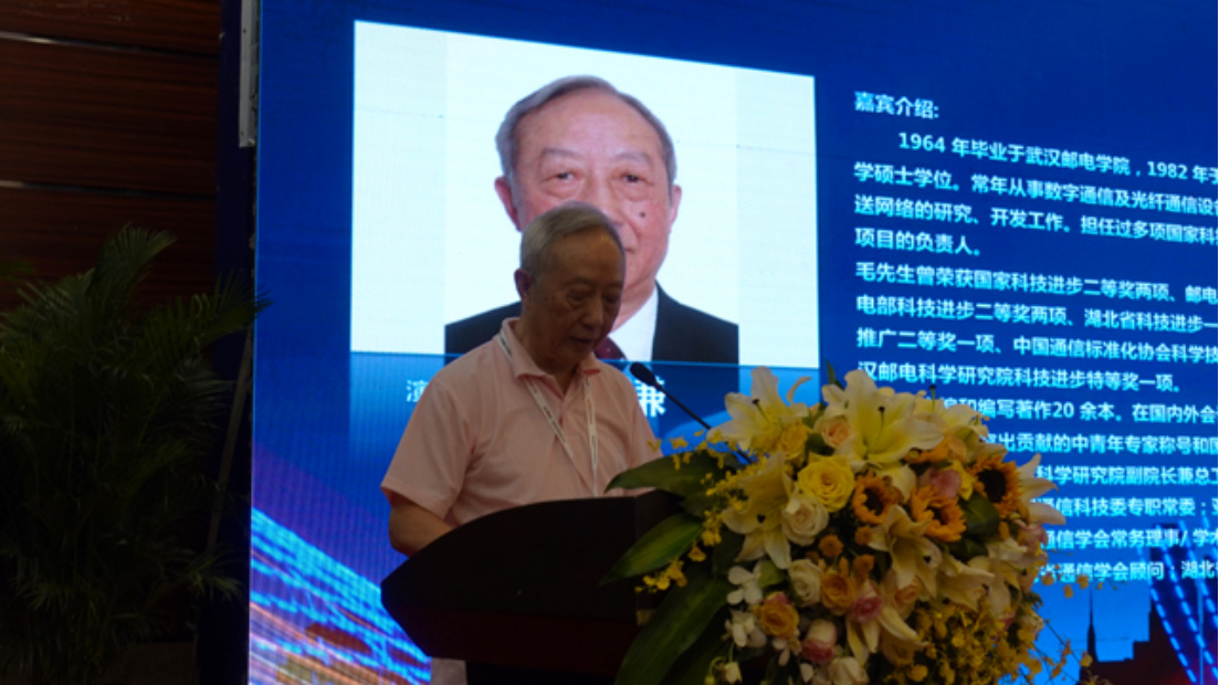 中国通信学会光通信委员会荣誉主任,武汉邮电科学研究院原副院长兼