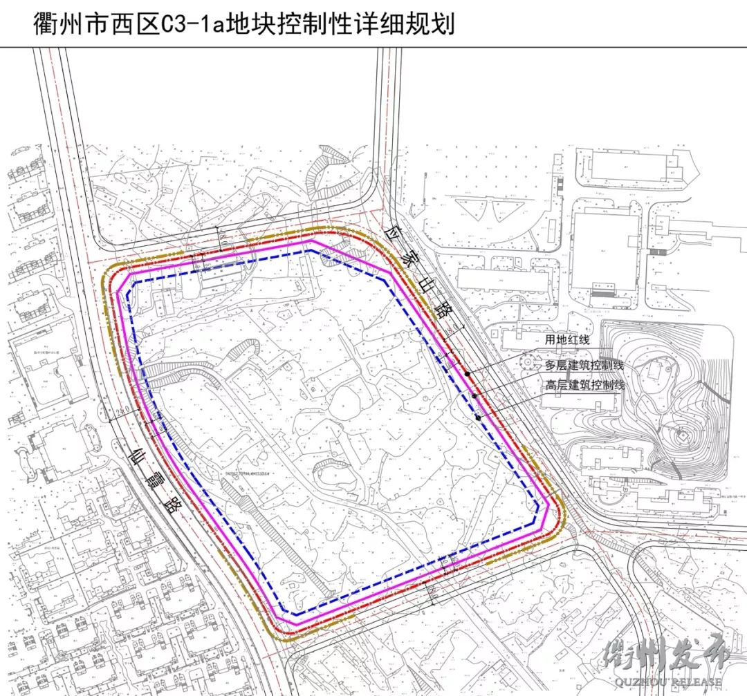 看,衢州礼贤公园二期来了!西区又一地块规划公示