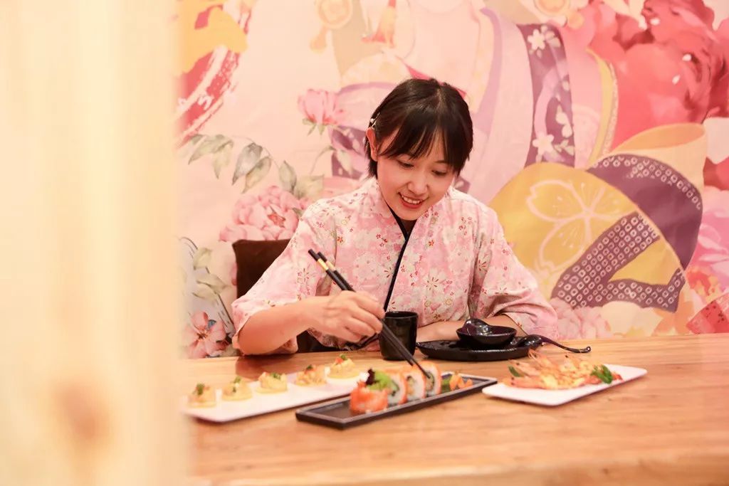 穿着和服吃日料,樱满亭满足了我的全部少女心_食材
