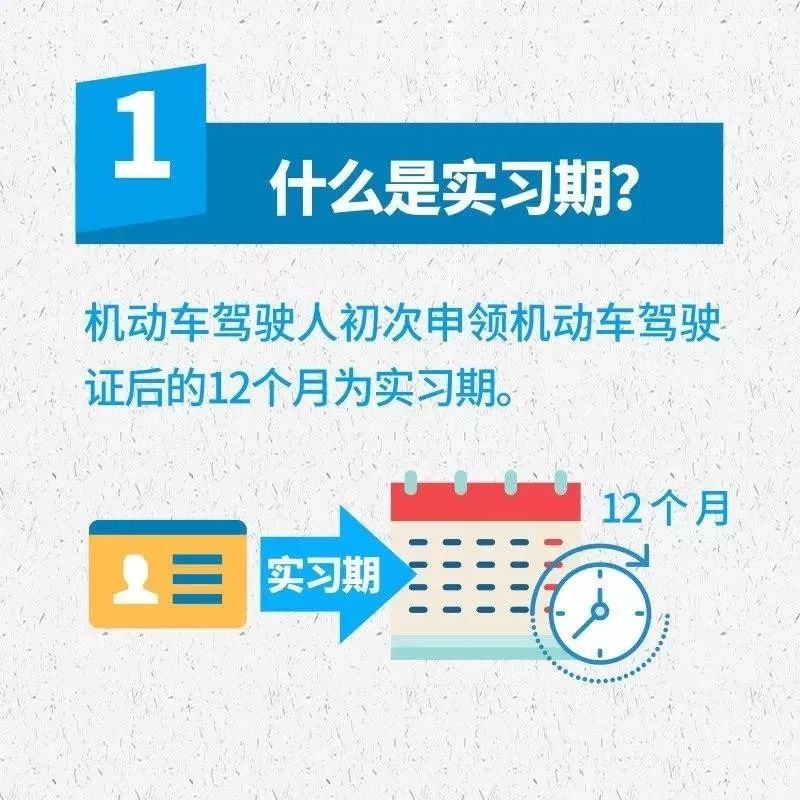 驾驶证实习期需要注意什么?