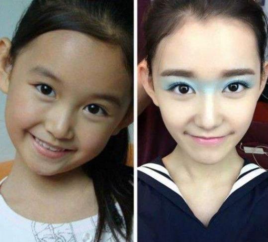 明星小时候vs长大后赵今麦从小美到大赵露思吃可爱长大