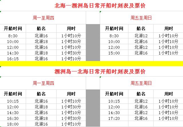 怎麼買北海潿洲島船票我來告訴你