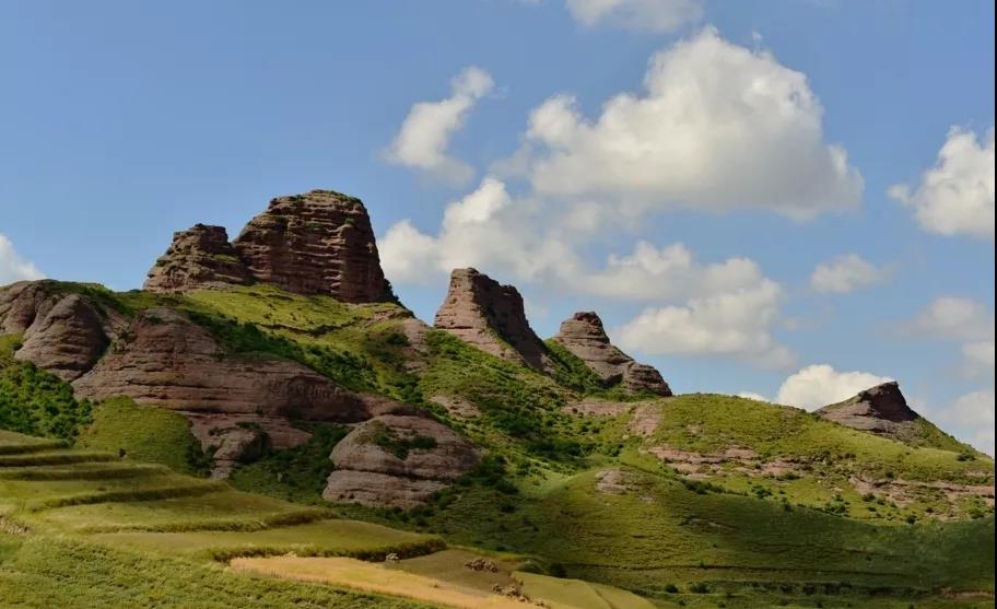 大美山河丨走進固原旅遊景區的火石寨