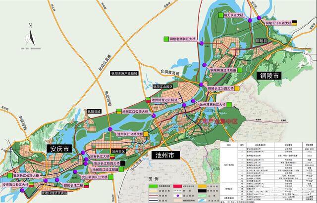 如果把安慶池州和銅陵合併成副省級城市打造皖江的黃金水道覺得怎麼樣