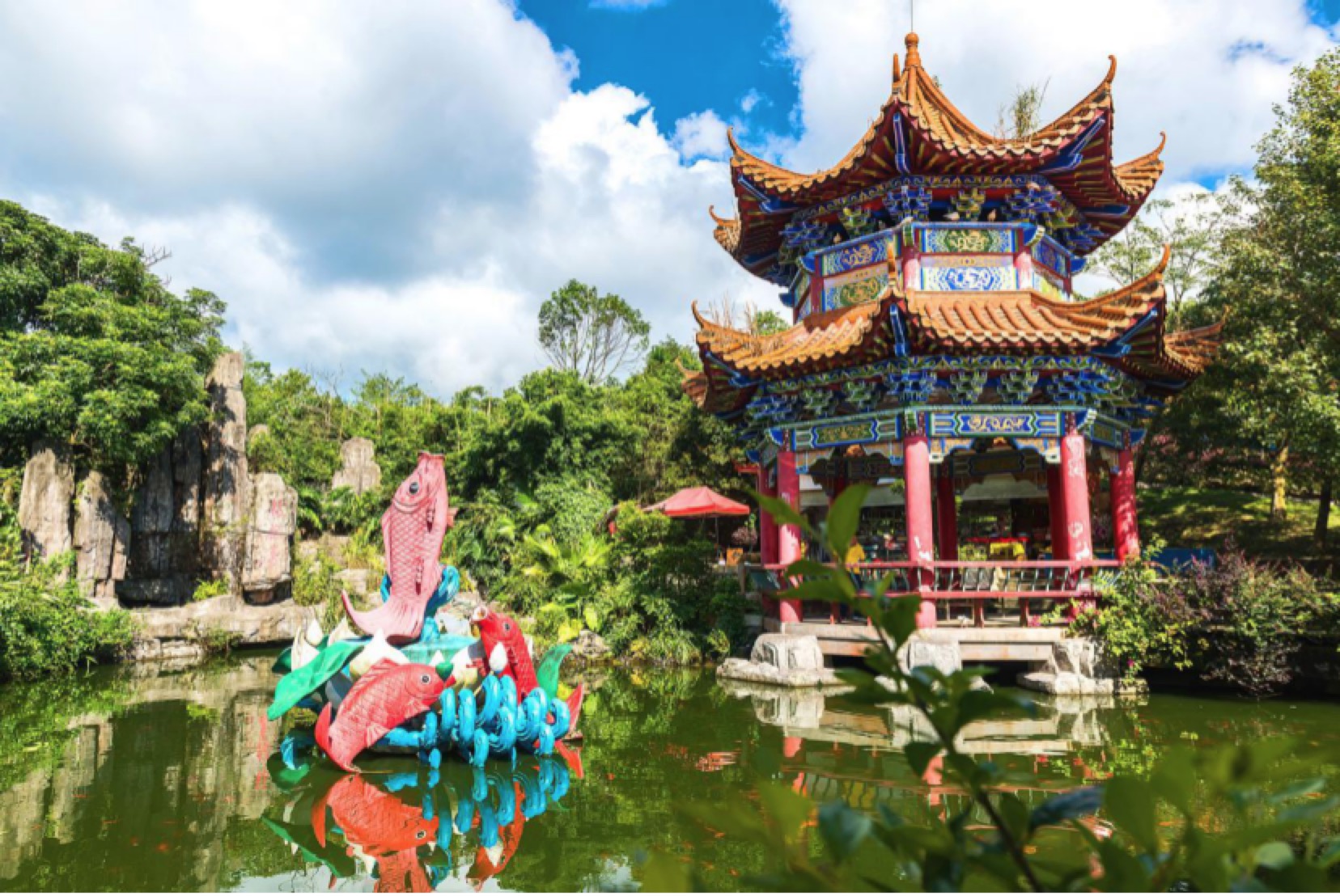 玩转中秋东莞观音山上演网红打卡新玩法