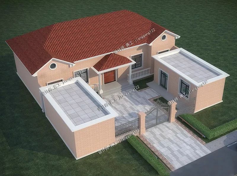 6款一层农村别墅,比楼房舒适又省钱,住30年没问题_尺寸