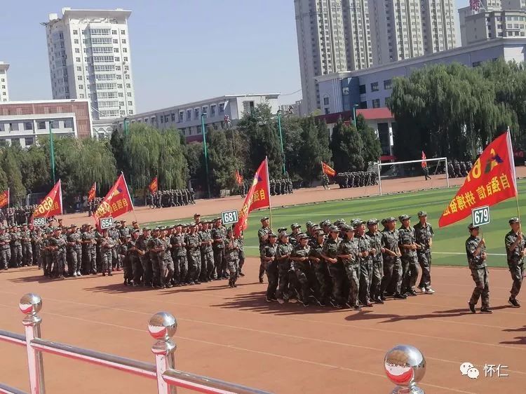 名校风采怀仁一中云东两校区万人聚集激情澎湃的精彩壮观影像图文