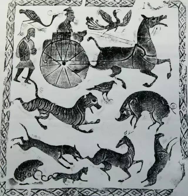 汉砖,遗韵之美._画像砖