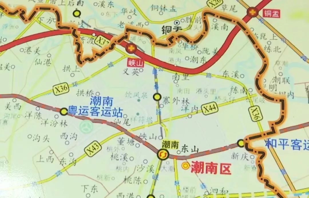 潮南区振兴北路规划图图片