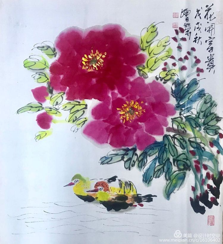 白石遗风画笔峥嵘军旅画家张增荣国画品鉴
