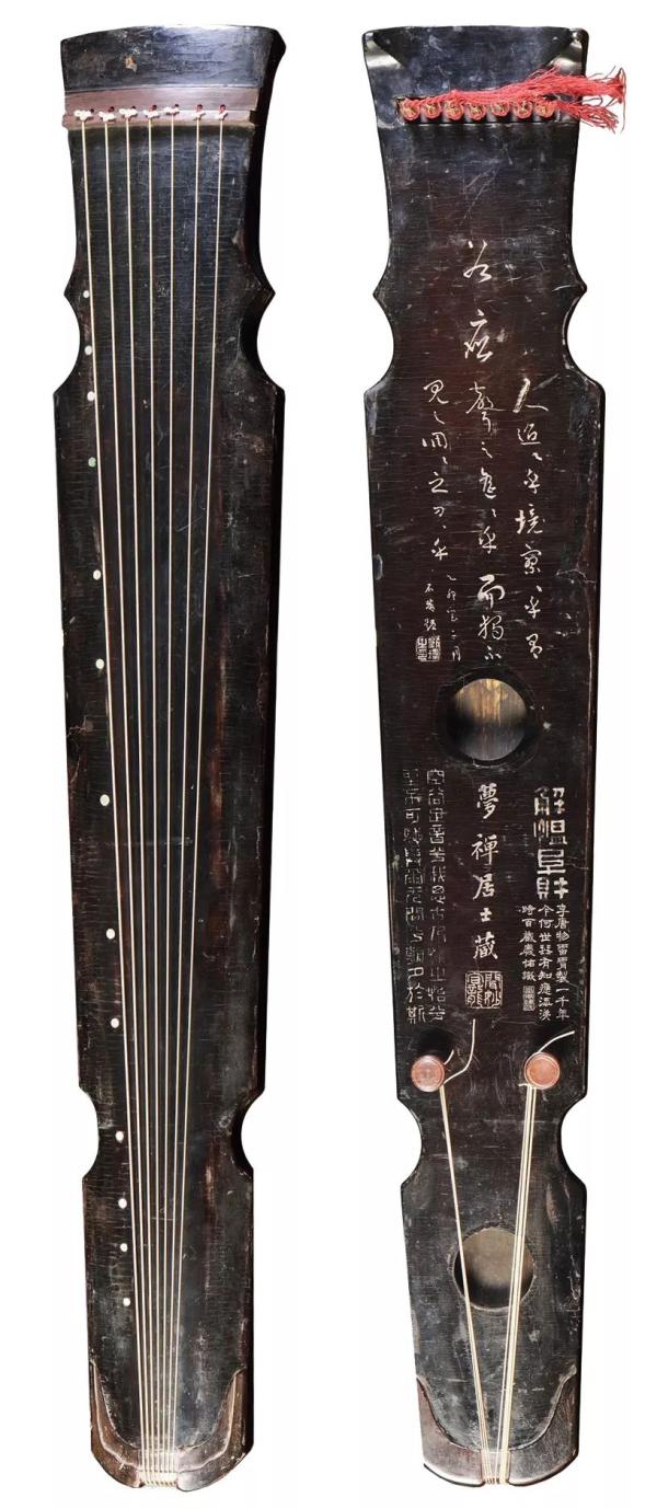 春雷石上枯玉壶冰浙博唐宋古琴特展呈现传世古琴