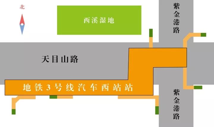 杭州地铁3号线汽车西站站,天目山快速路开始施工了_天目山路